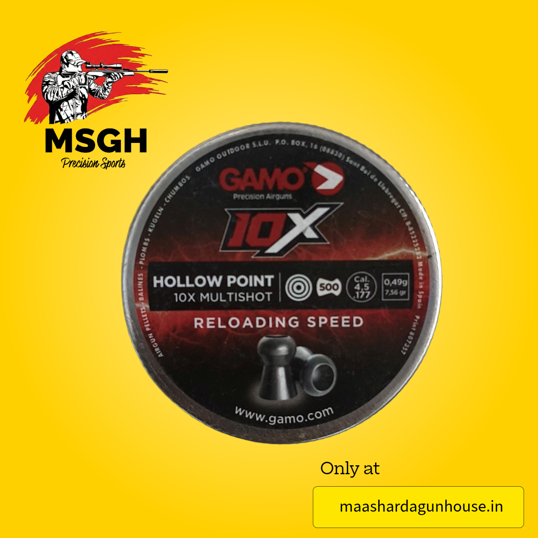 Gamo 10X Hollowpoint 0.177 Pellets